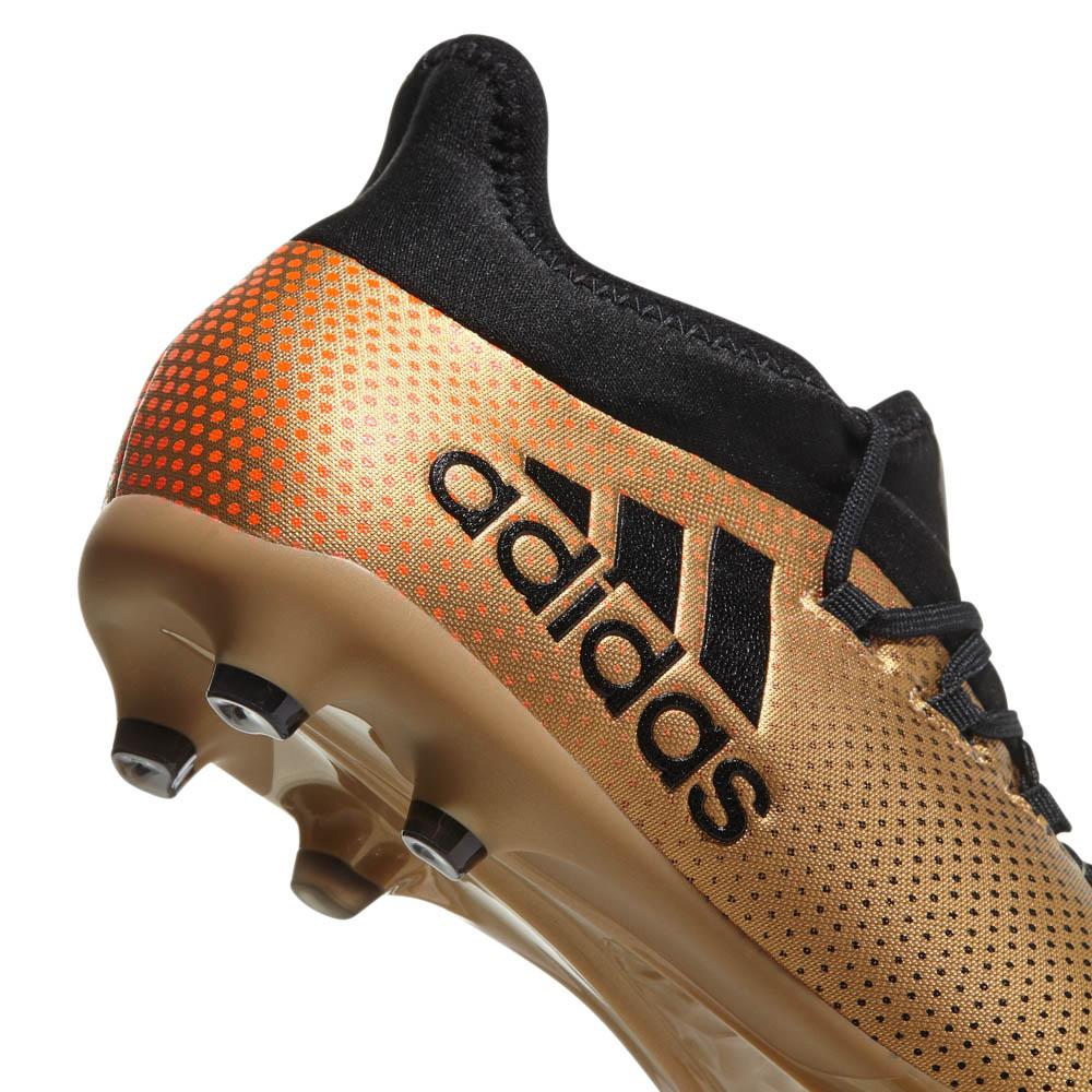 Tacos adidas De Fútbol X 17.1 Dorado Para Pasto Natural