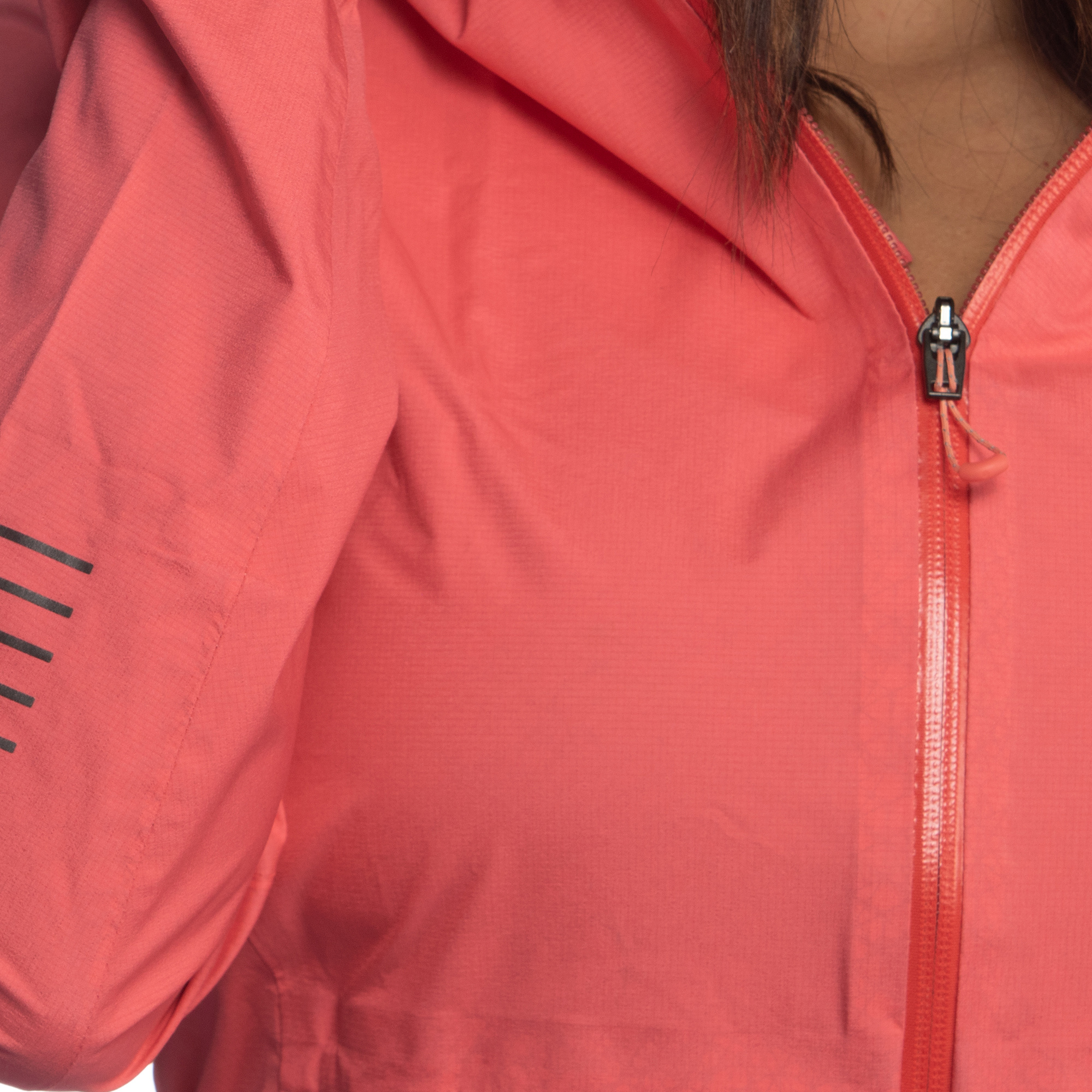 Chamarra Salomon Mujer Lightning Waterproof Rosa LC1064300