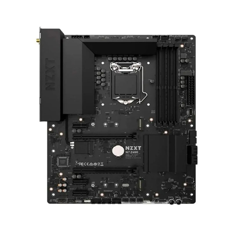 Mother Board NZXT Z490 NEGRO MATE 1200(GEN10) N7-Z49XT-B1 