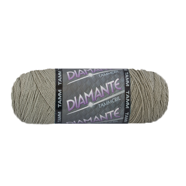 Estambre Diamante Madeja de 100 gramos Gris