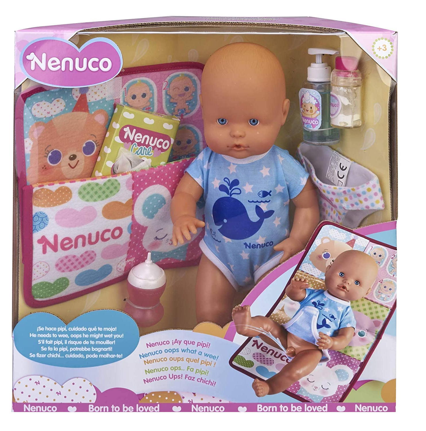 Nenuco Ay Que Pipi 33 Cm Accesorios Famosa