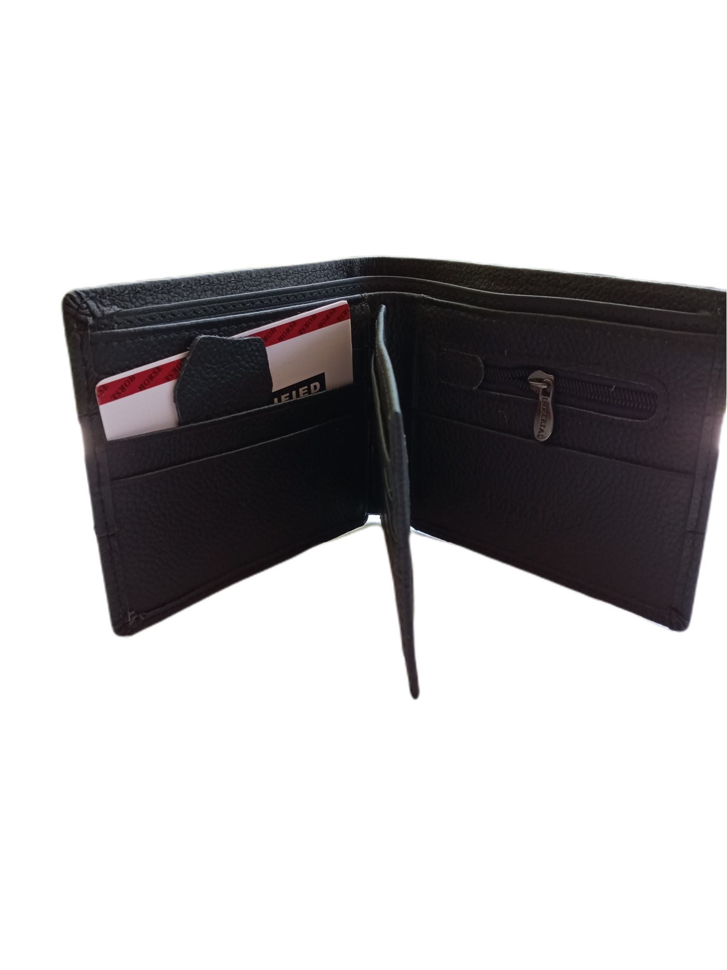 Billetera piel mayoreo 6 piezas Horse Imperial