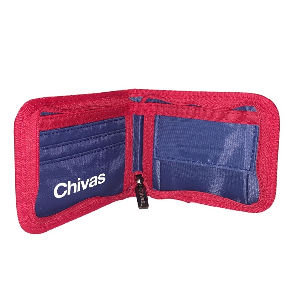 CARTERA OFICIAL CHIVAS GUADALAJARA AZUL/ROJA 