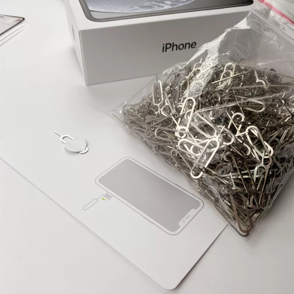 PACK 200 LLAVES PARA CELULAR PIN EXTRACTOR DE BANDEJA SIM MAYOREO