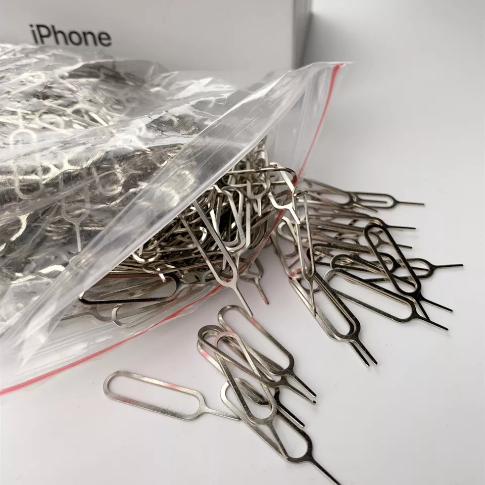 PACK 200 LLAVES PARA CELULAR PIN EXTRACTOR DE BANDEJA SIM MAYOREO