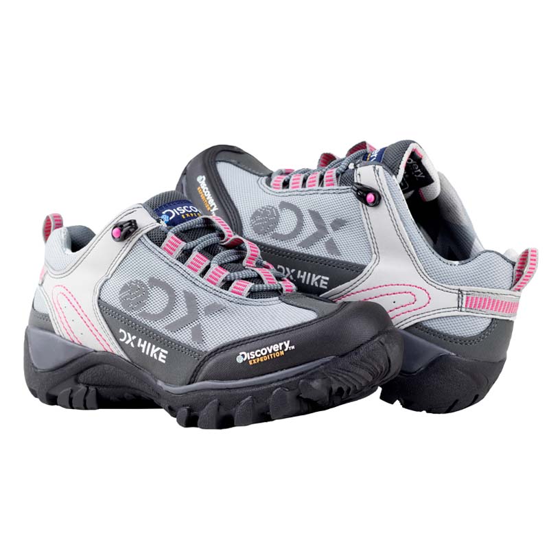 TENIS OUTDOOR DISCOVERY SENDERISMO 1964 NEGRO GRIS LIGERAS