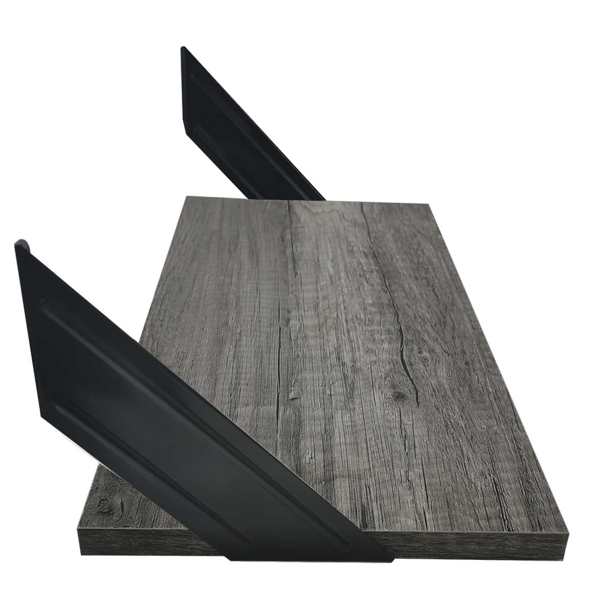 Repisa Con Ménsulas Minimalista Melamina Moderna 40x20 Cm