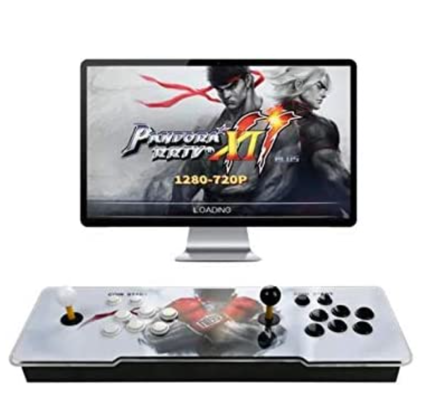 Consola Arcade Pandora Con 2 Joystick +6000 Juegos HD 3D 2D 1280X720 | 2 Jugadores | HDMI | VGA | USB |