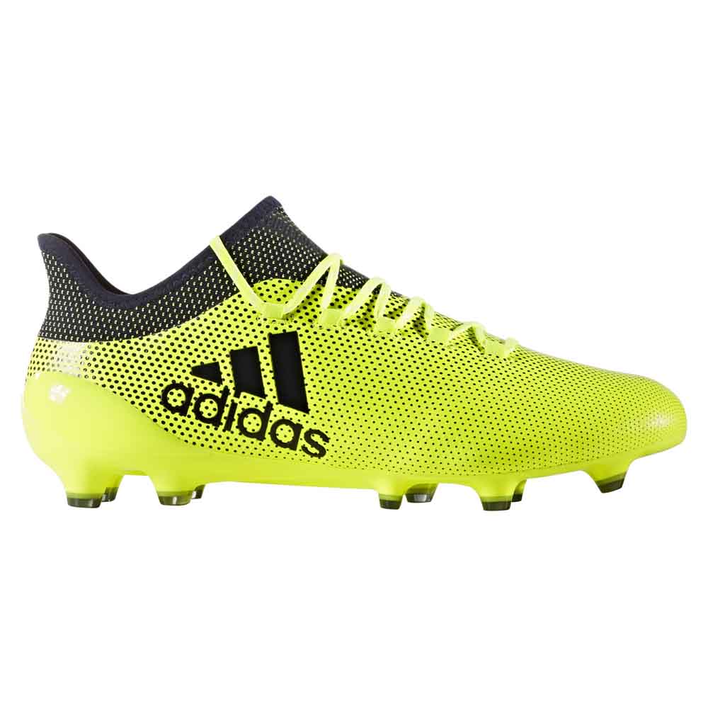Tacos adidas De Fútbol X 17.1 Amarillo Para Pasto Natural