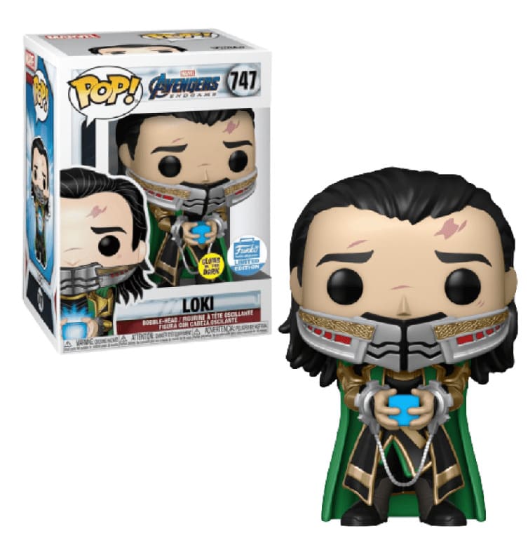Funko Pop! Marvel: Vengadores Endgame - Loki con Tesseracto #747
