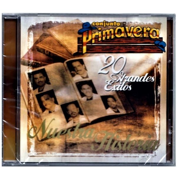 CD Conjunto Primavera ~ Nuestra historia: 20 grandes éxitos