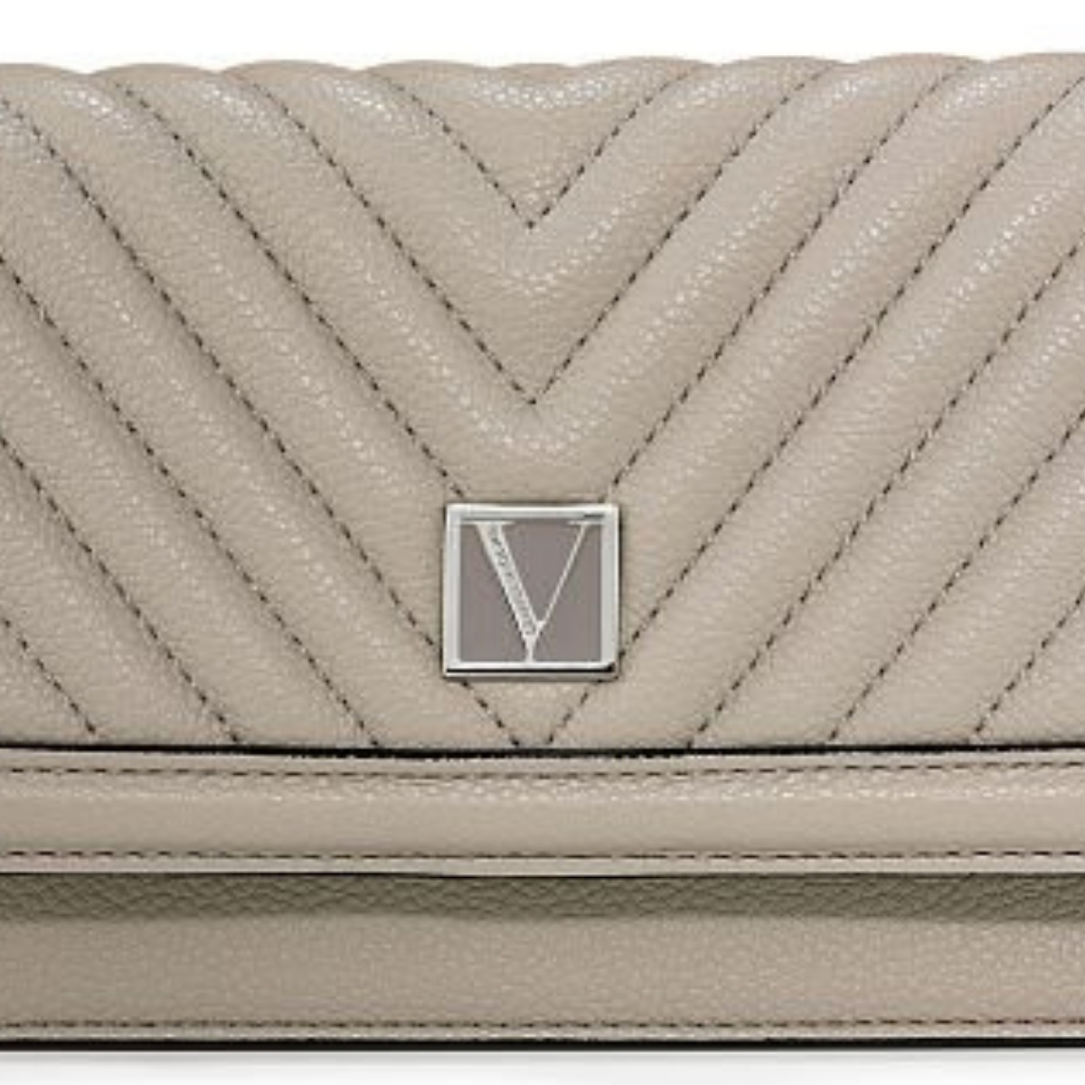 CARTERA VICTORIA'S SECRET GRIS CLUTCH MUJER DAMA