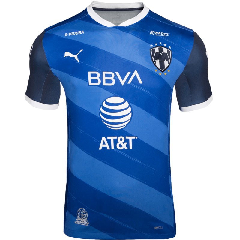 Jersey  Puma de Rayados de Monterrey de Visitante Azul 
