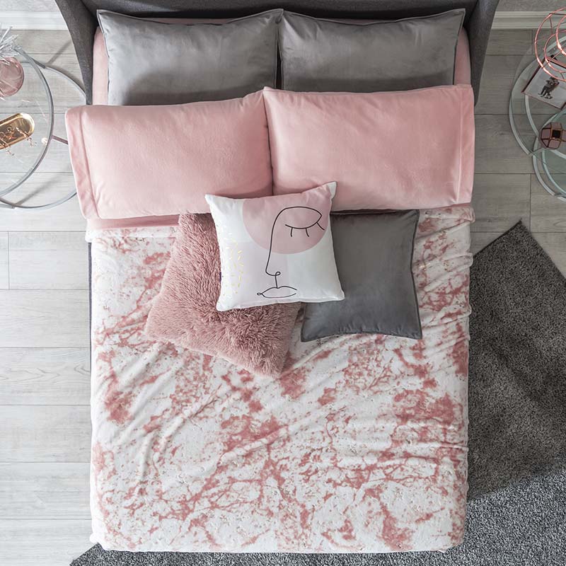 Cobertor  Ligero Mármol Frazada - Vianney