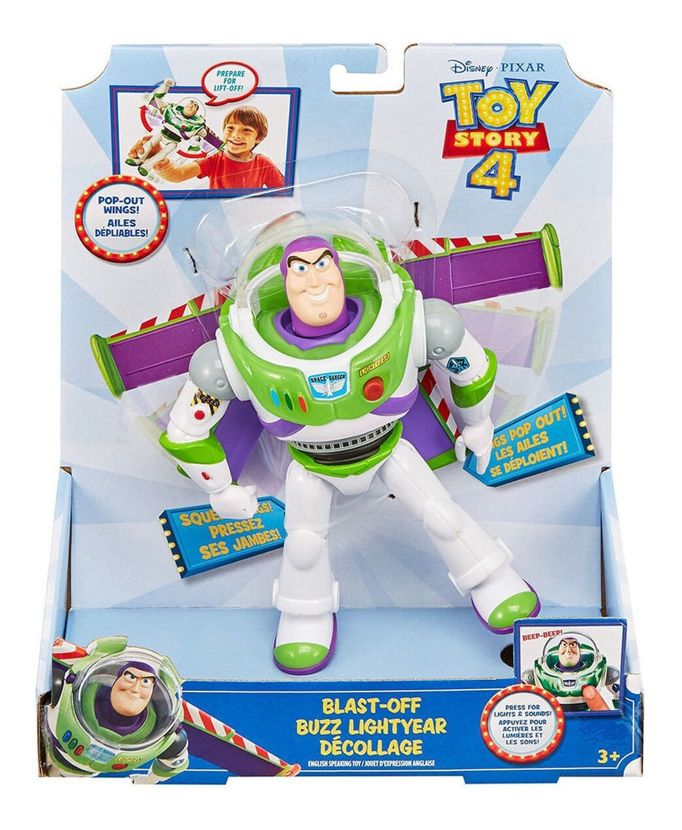 Toy Story Buzz Lightyear Vuelo Espacial Luz Y Sonido Ggh38 Mattel
