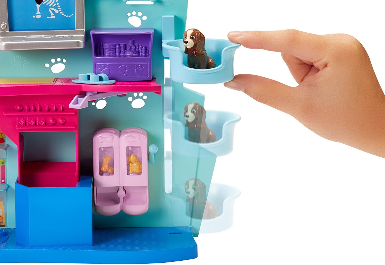 Polly Pocket Core Clínica Veterinaria Set De Juego GKL47 Mattel