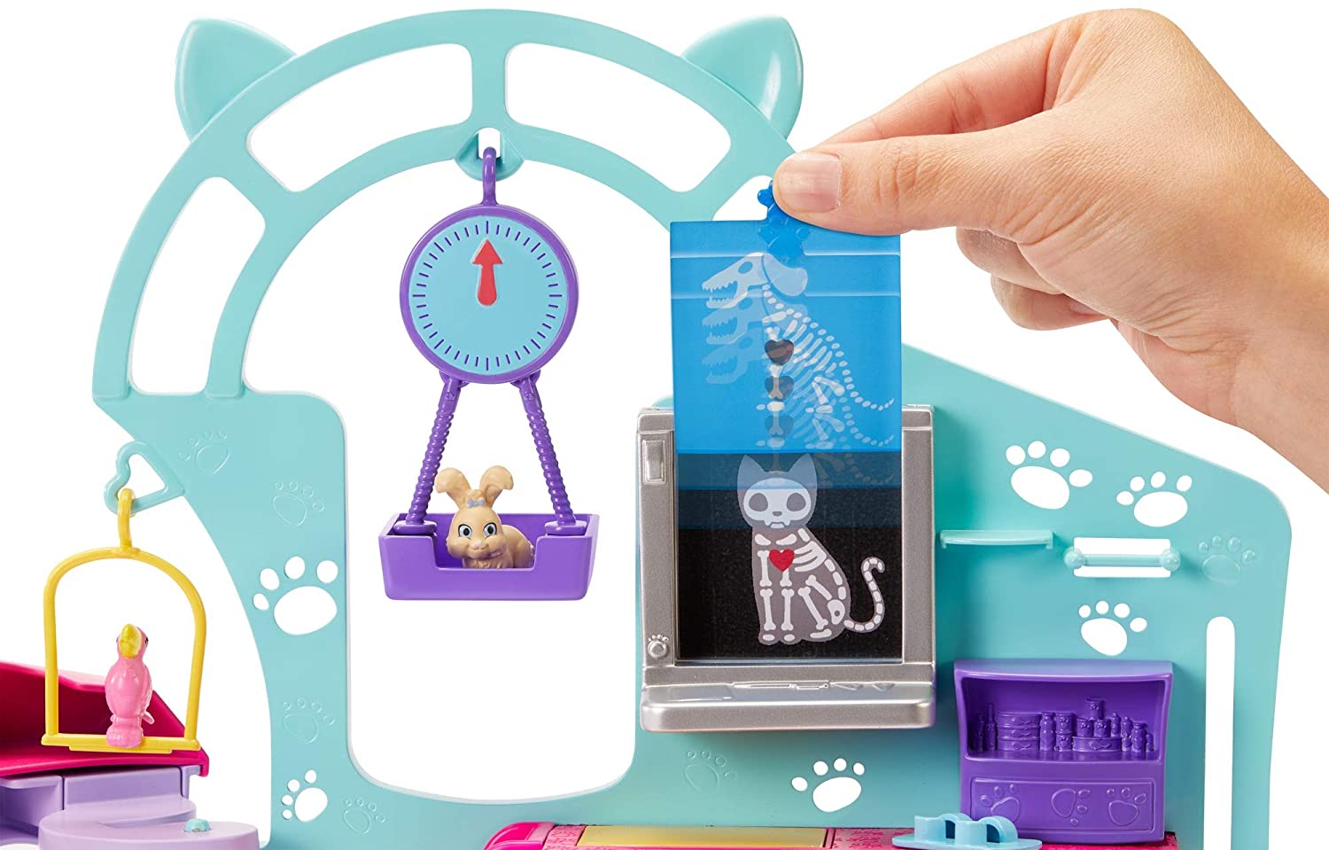 Polly Pocket Core Clínica Veterinaria Set De Juego GKL47 Mattel