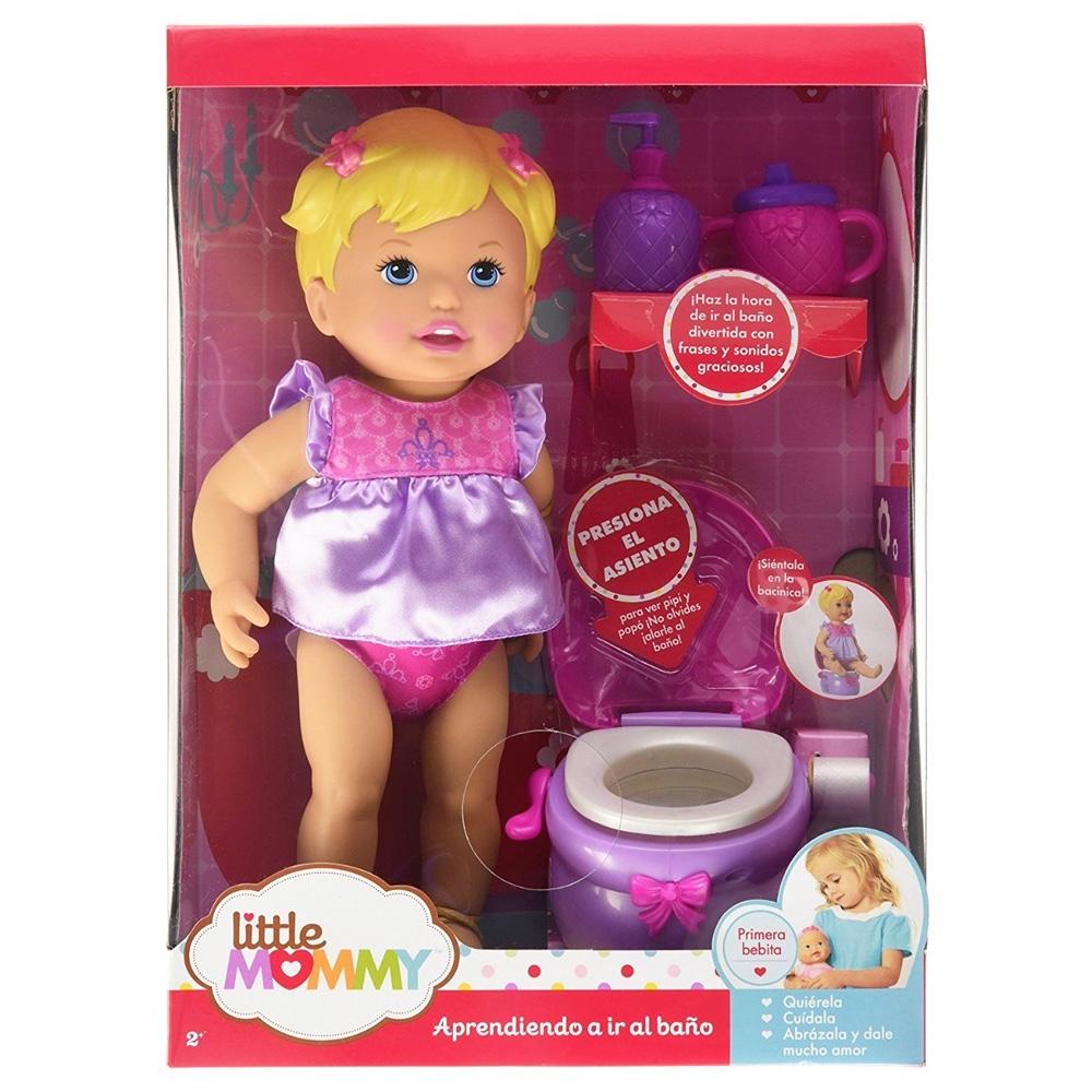 Muñeca little mommy hora de ir store al baño