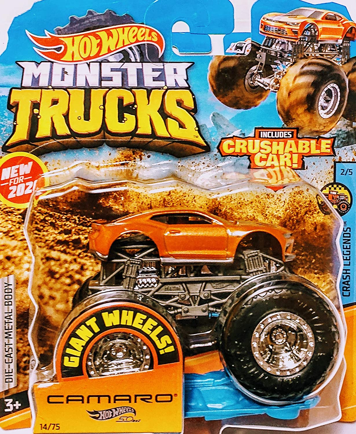 Hot Wheels Carro Monster Trucks 1:64 Escala FYJ44 Mattel