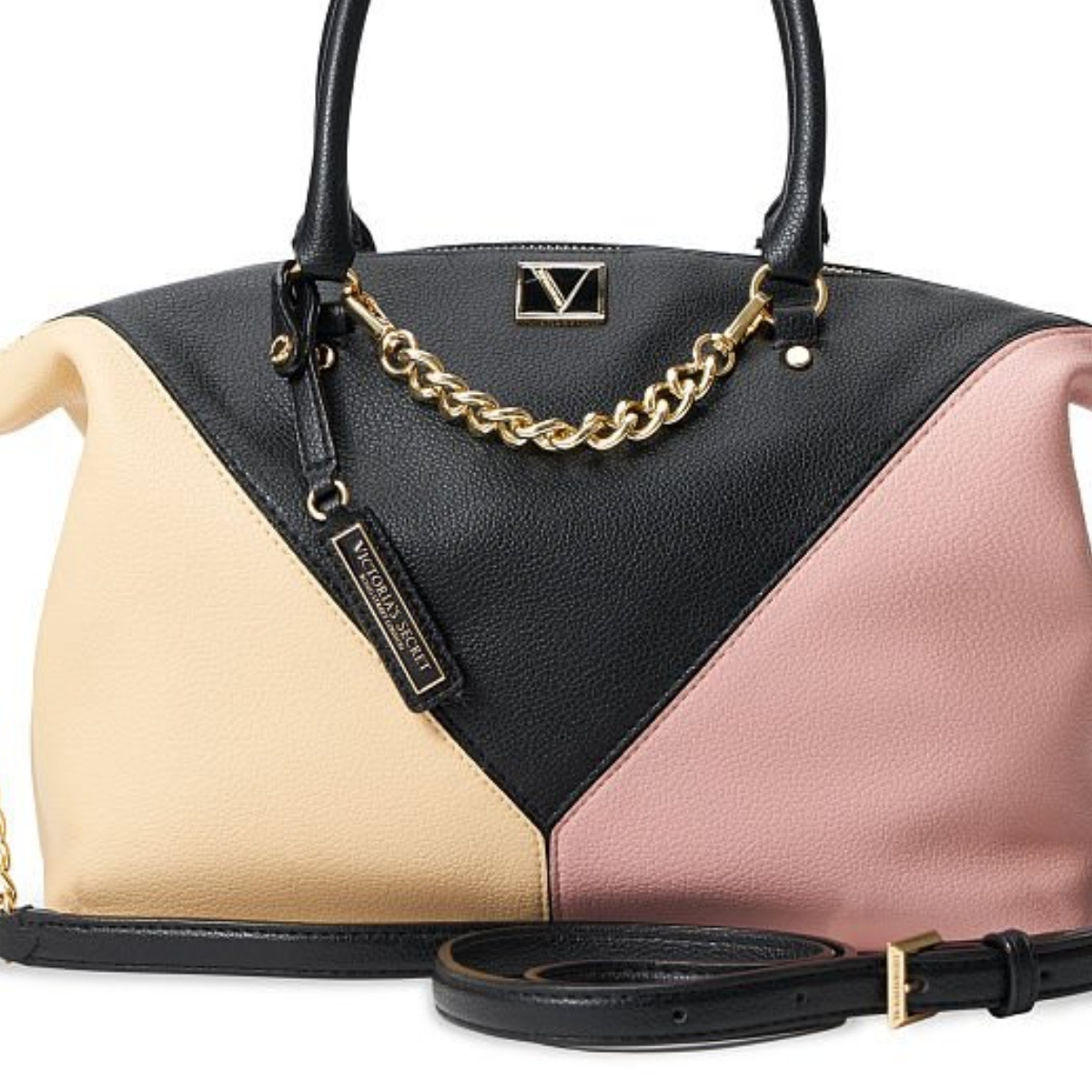 BOLSA VICTORIA'S SECRET TRI COLOR CROSSBODY ORIGINAL 