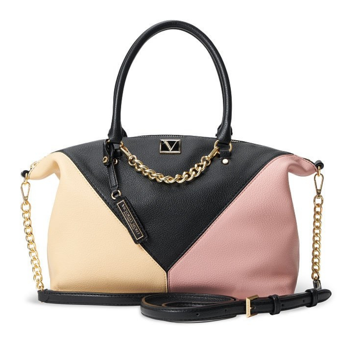 BOLSA VICTORIA'S SECRET TRI COLOR CROSSBODY ORIGINAL 