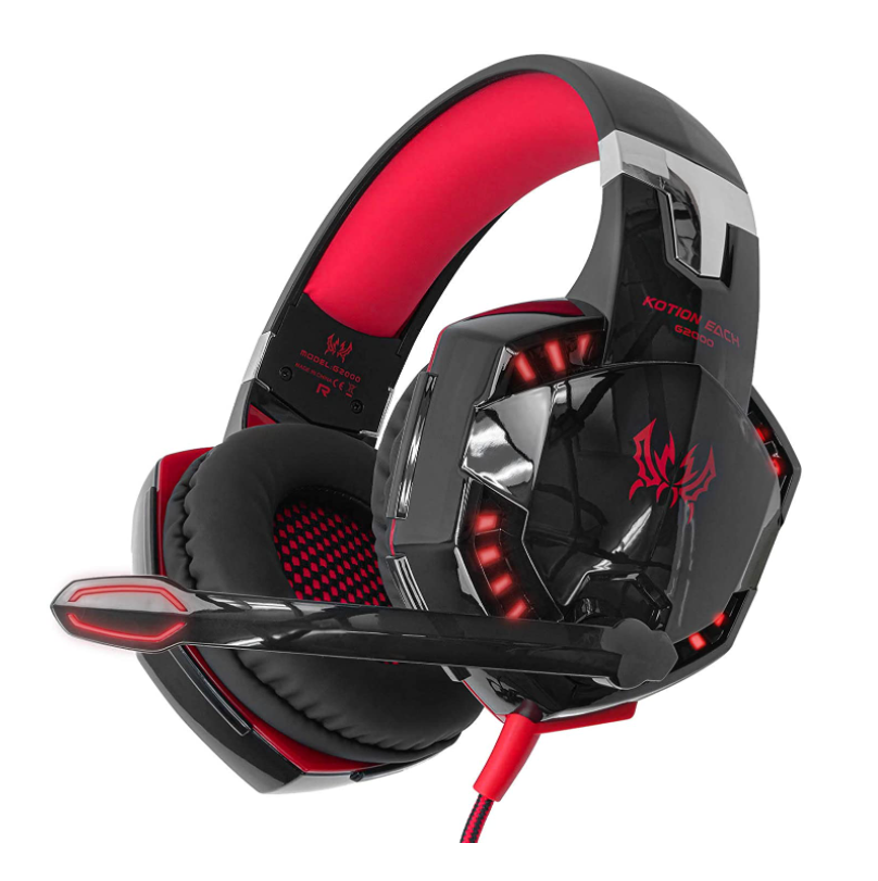 Audífonos Auriculares para Juegos con Aislamiento de Ruido con Cable Control del Volumen audifonos Gammer G2000