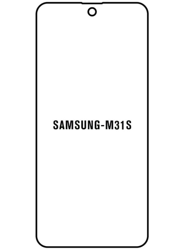 Jeco 99F Kit de Mica Hidrogel AZUL Frontal+Trasera Samsung  M31s