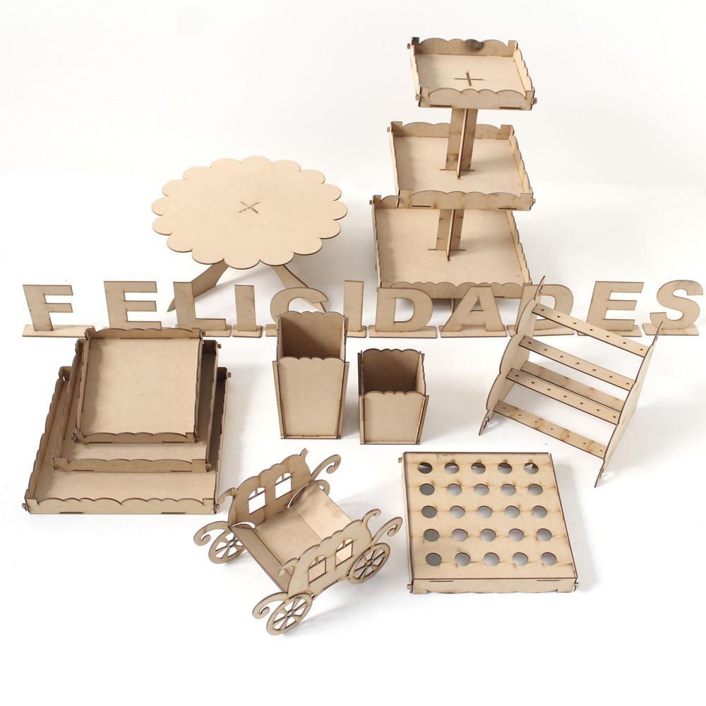 Kit Candy Bar T Mesa De Dulces Cupcakes Muebles Para Fiesta