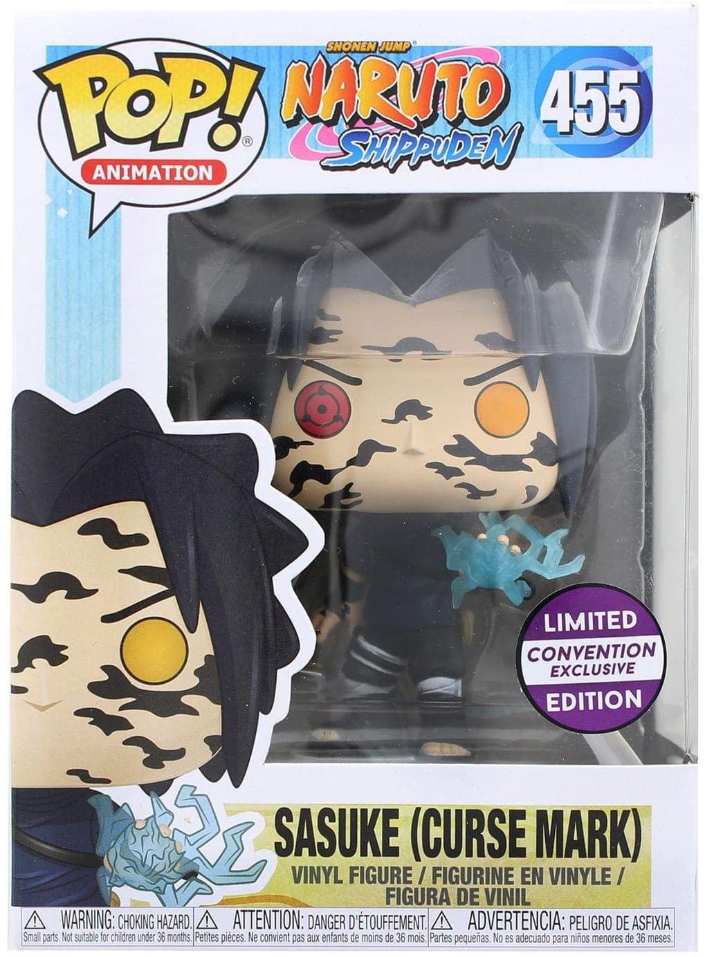 Funko Pop Sasuke Curse Mark Exclusivo de Naruto Original