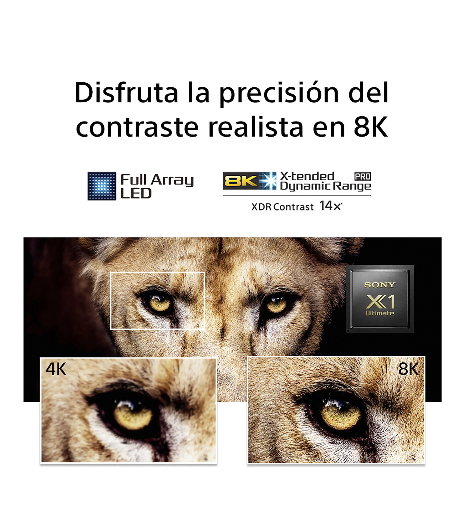 Pantalla SONY 85" 8K XBR-85Z8H 