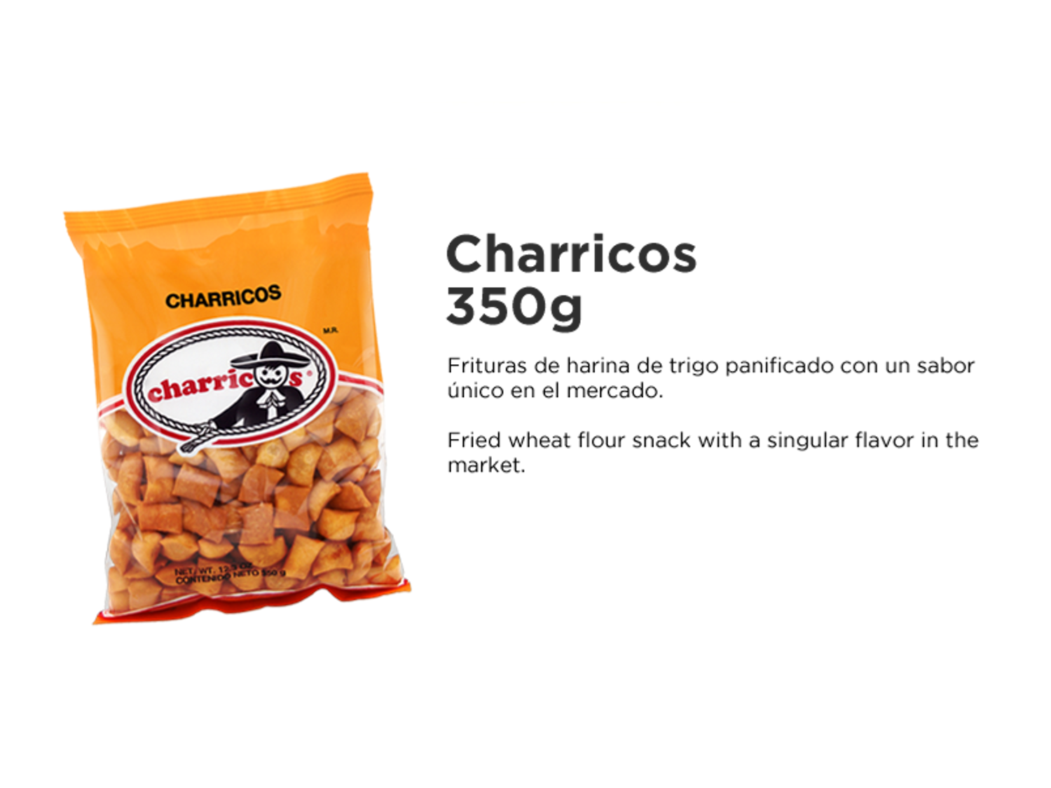 Botana Charricos Directo De Tabasco 3 Bolsas De 350g
