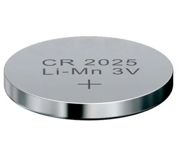  Paquete 5 Pilas Baterias Cr2025  3v Litio Cpu Relojes,Tiras Led ,Controles