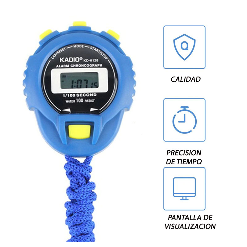 Cronometro Deportivo Digital Profesional Exactitud Alarma