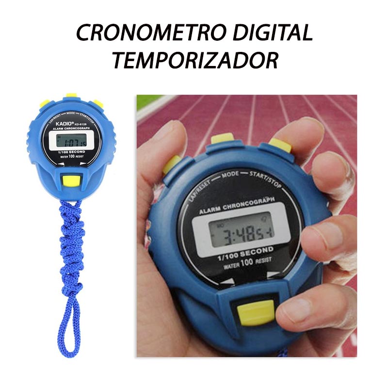 Cronometro Deportivo Digital Profesional Exactitud Alarma B