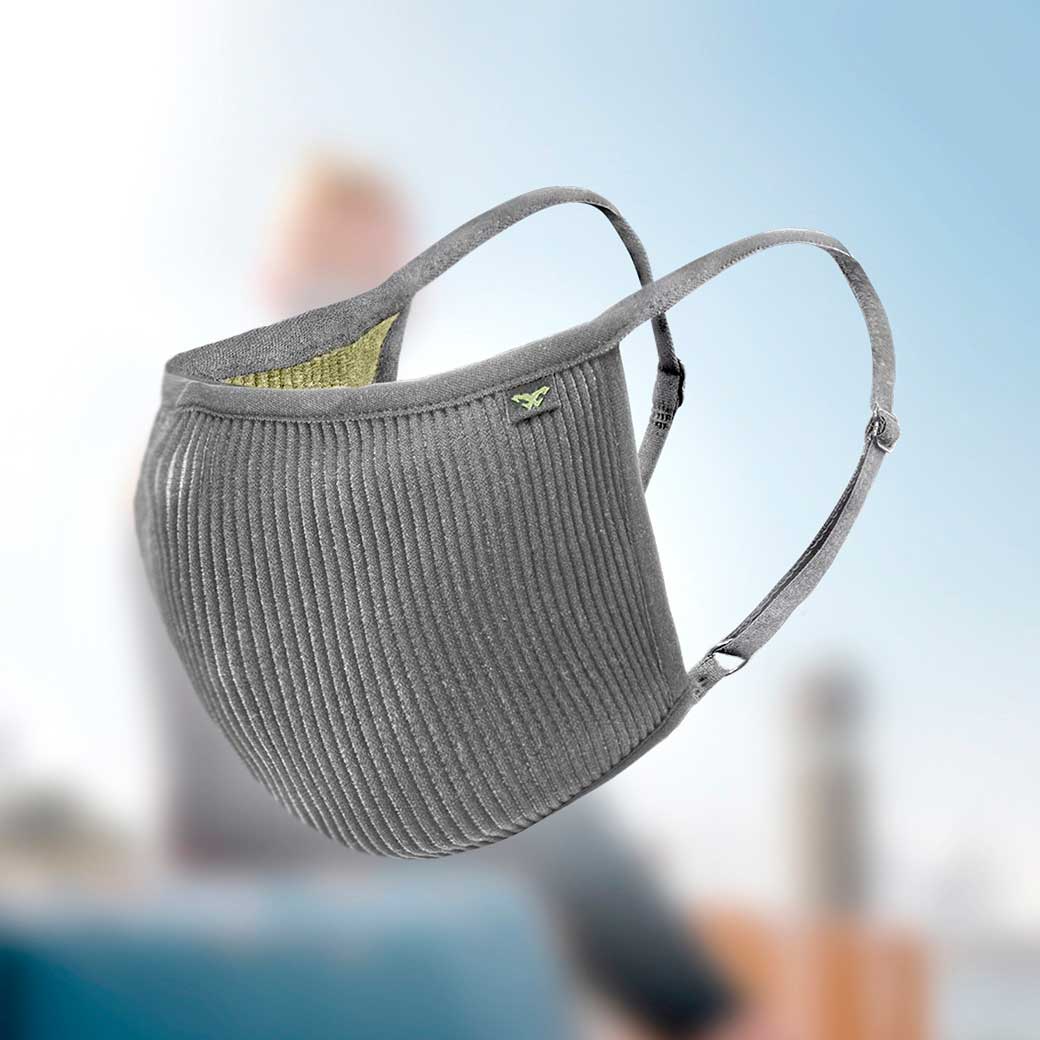 MASCARA CON COBRE NAROO FU+ COPPER Color Gris Talla L TEJIDO