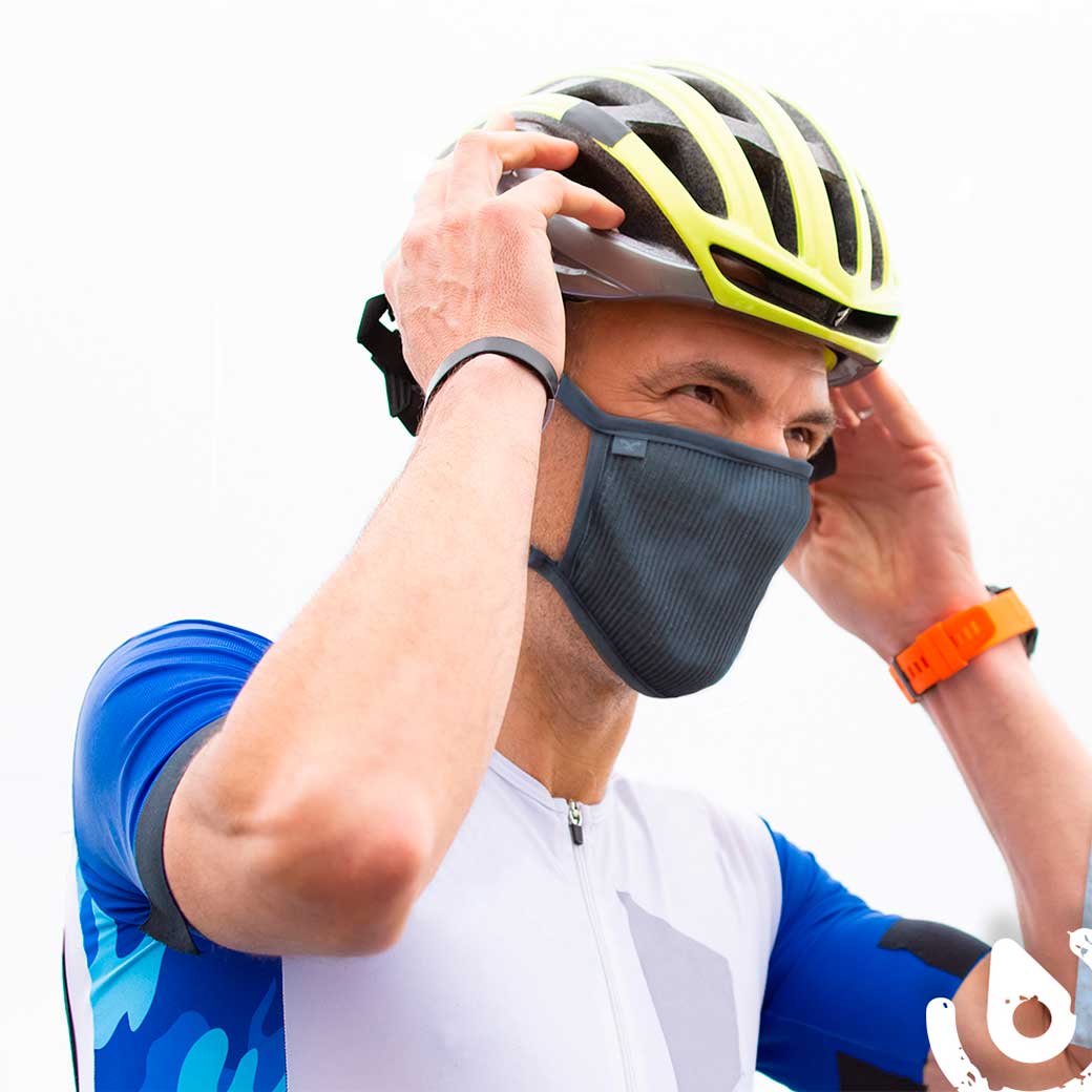 MASCARA CON COBRE NAROO FU+ COPPER Color Gris Talla L TEJIDO