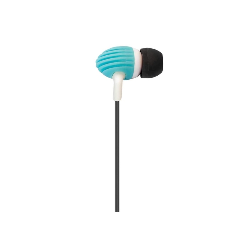Audífonos Mitzu MH-2015BL, Ergonómicos Resistentes Azul ENDF1
