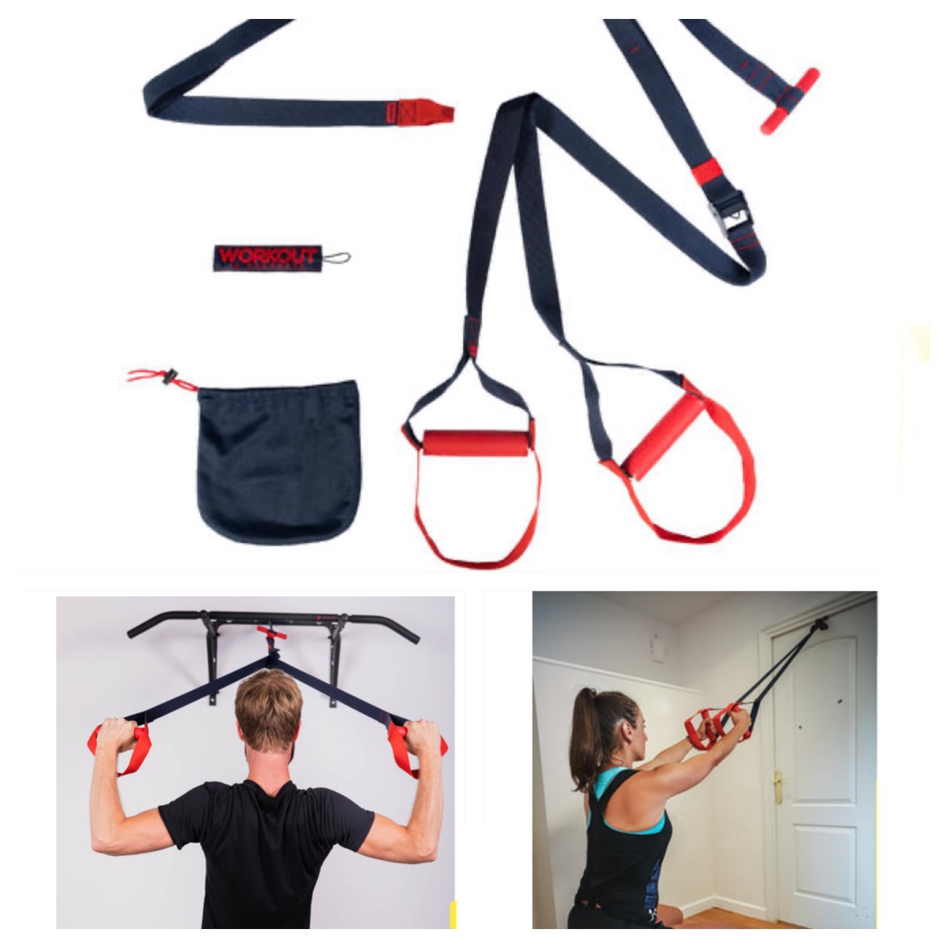 Correas De Suspensión Cross Training Domyos, Entrenamiento cross fit