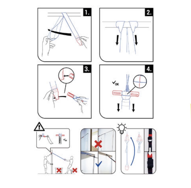 Correas De Suspensión Cross Training Domyos, Entrenamiento cross fit