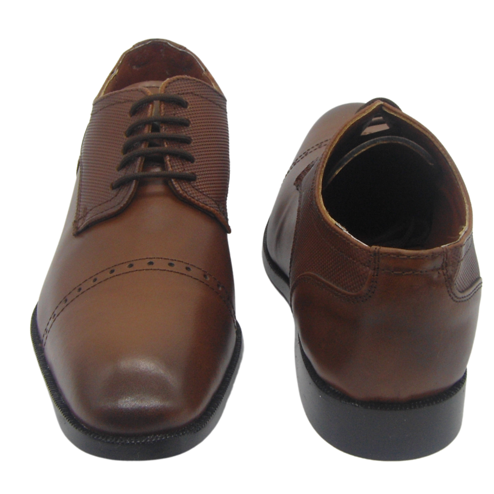 Zapato De Vestir Para Caballero Lugo Conti H02121 Piel Punta Redonda