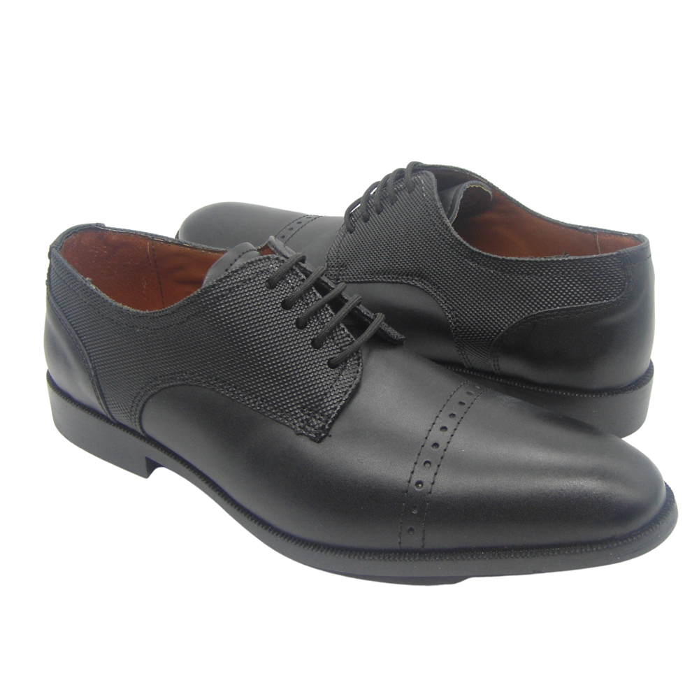 Zapato De Vestir Para Caballero Lugo Conti H02121 Piel Punta Redonda