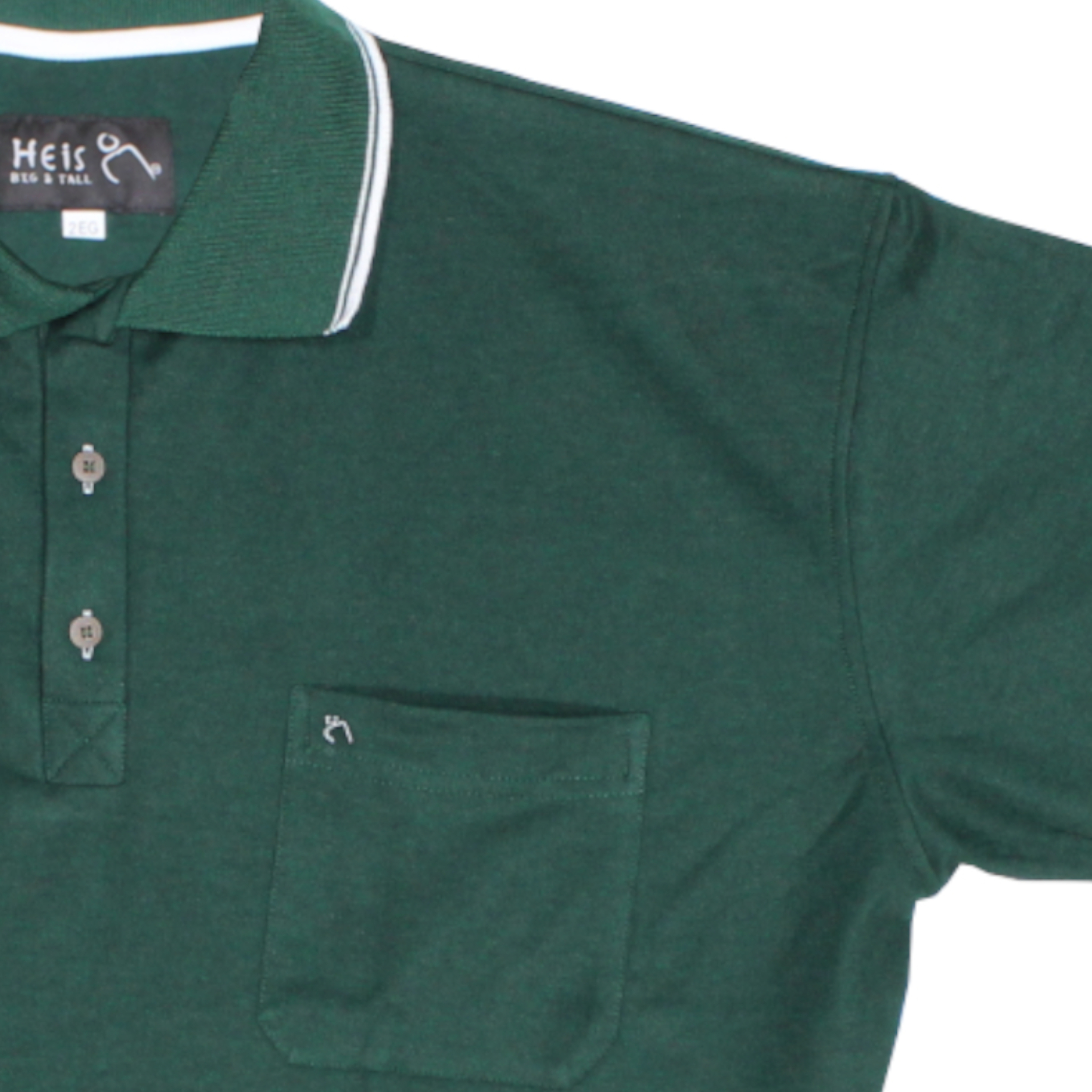 Playera tipo Polo Tallas Extra Grande Modelo Hei258