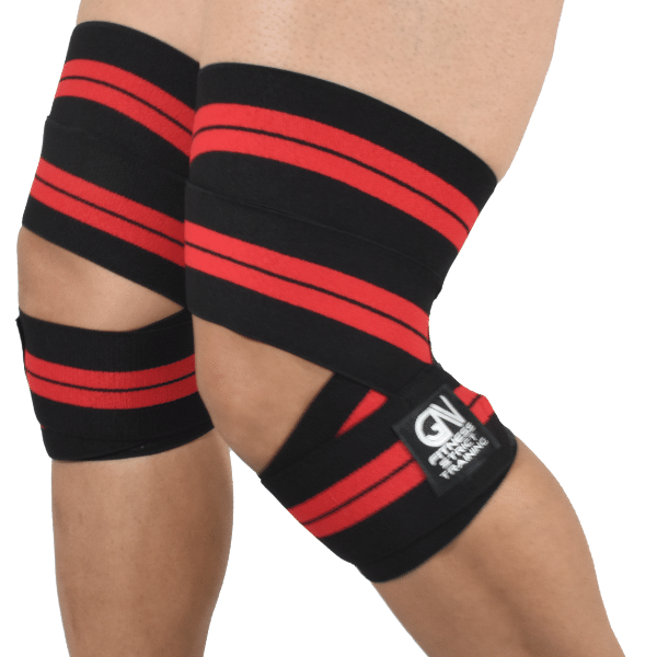 Vendas De Rodilla + Muñequeras+ Straps Gym Pesas Gimnasio