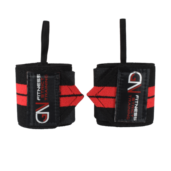 Vendas De Rodilla + Muñequeras+ Straps Gym Pesas Gimnasio