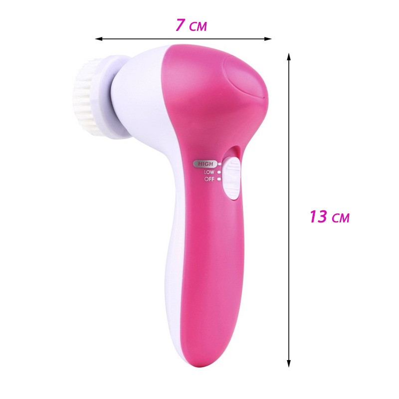 Cepillo Limpiador Facial Eléctrico Desmaquillante 5 en 1 Spa B