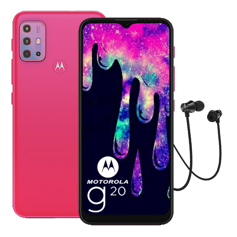 Celular MOTOROLA G20 64GB Rosa