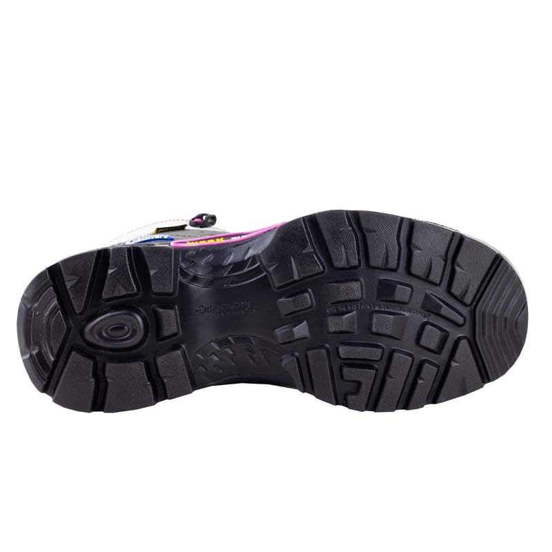 BOTAS INDUSTRIAL DAMA CASQUILLO DE POLICARBONATO DISCOVERY BLACKWOOD 1958 NOBUCK GRIS