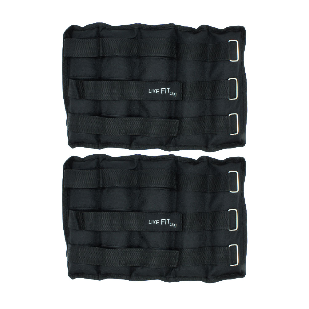 Par De Polainas Ajustables 4kg C/u 8kg En Total