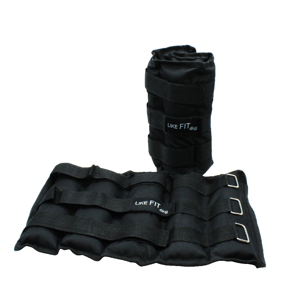 Par De Polainas Ajustables 4kg C/u 8kg En Total