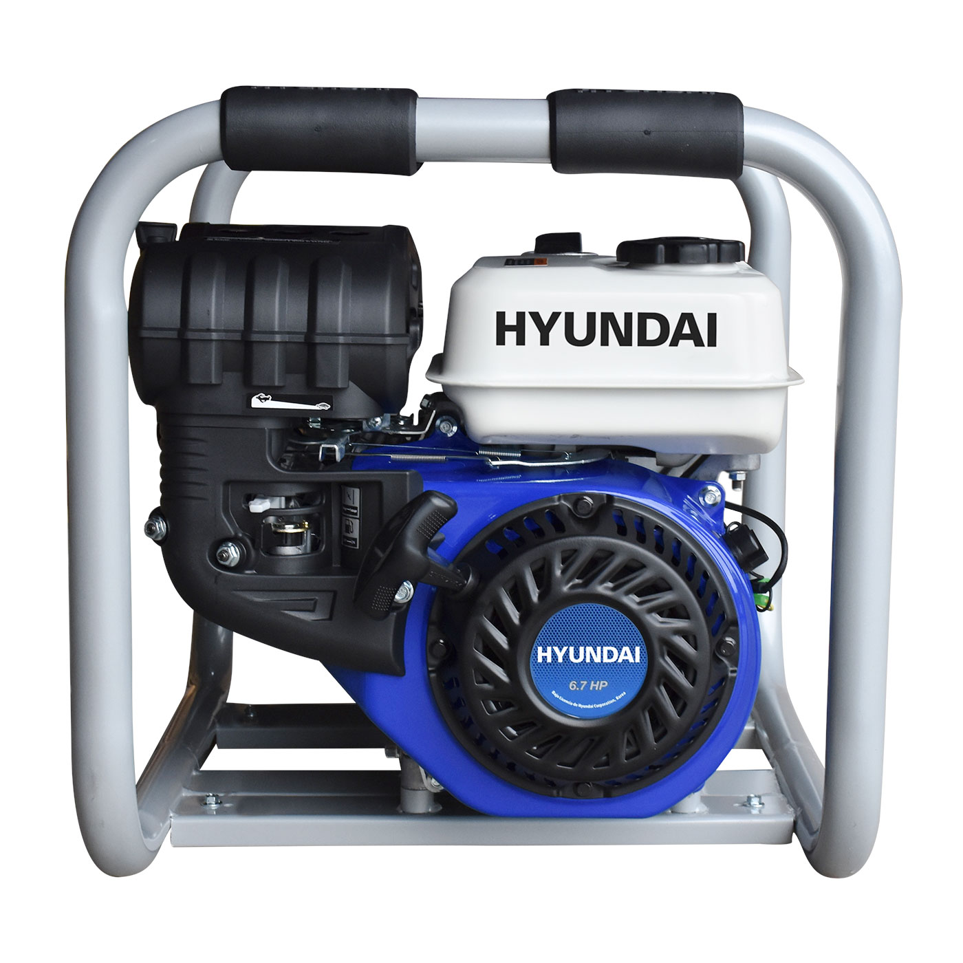 MOTOBOMBA AUTOCEBANTE HYUNDAI 6.7 HP 2X2 4 TIEMPOS - HYW2067